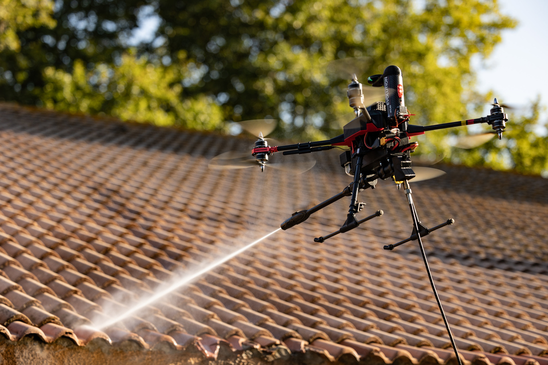 Drone en intervention technique