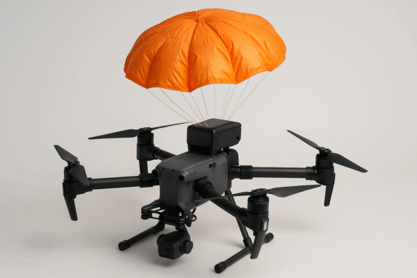 Parachute de sécurité pour DJI Matrice 4T – Protection active pour missions critiques